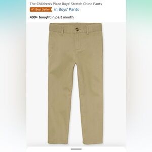 The Children's Place Boys' Stretch Khaki Chino Pants